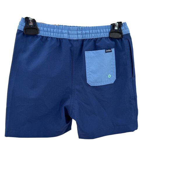 Chubbies The Mini Blues Boys Swim Trunks Size 5 Blue Quick-Dry Mesh Lined - Picture 4 of 7